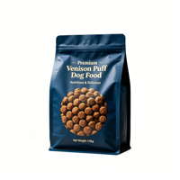 Nourriture pour chiots Venison Square 23% de protéines brutes, protéines animales et végétales mélangées, soutient la croissance des os et des muscles pour chats et chiens de toutes les générations