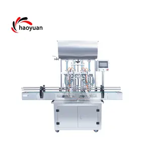HYGG-4 HAOYYHUAN Automatic cream lotion paste filling machine 50-500ml for hand cream