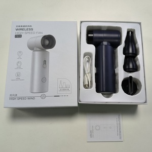 <b>Camping</b> Violence Turbine Handheld <b>Small</b> Fan Outdoor High Wind Minifan Mini Brushless Handheld High-speed Fan - Product Image 4