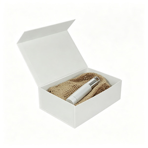 Emballage cadeau personnalisé <span class=keywords><strong>de</strong></span> haute qualité, moderne, luxueux, avec gaufrage, couleur unique, design rituel, vente en gros, insert pliable aimanté en fourrure - Product Image 3