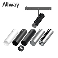 Luces de Techo LED COB de Aluminio de Diseño Moderno con Ángulo Ajustable para Supermercados y Oficinas en Casa