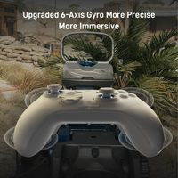 Manette de jeu Flydigi Direwolf 4 de haute qualité avec levier de contrôle de tension réglable, faible latence 1000 Hz, sans dérive