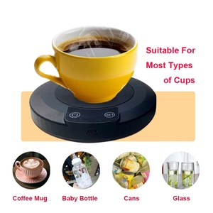 Smart <b>Usb</b> <b>Heating</b> coaster Three Speed Temperature Control Cup Warmer Thermostat Warm Heat-resistant Cup coaster - Product Image 3