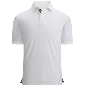 Polo T-shirts pour hommes en coton 100% tricoté sur mesure, décontracté, manches courtes, taille plus, ajusté - Product Image 1