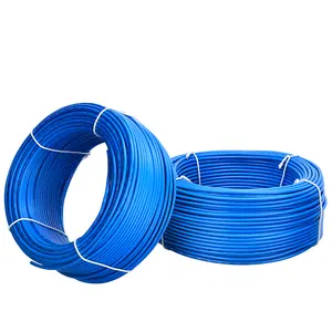 Top Quality VDE Standard Blue 300/300V RVV 2*0.75mm Flexible Power Cable Two Core Wire Copper Conductor