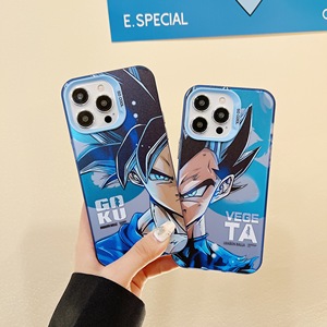 Coque de téléphone pour <span class=keywords><strong>iPhone</strong></span> 15 Pro Max 14 coque arrière en TPU avec impression UV forte et cool bouton Anime Anime Dragon Ball Goku <span class=keywords><strong>Vegeta</strong></span> Carton - Product Image 6