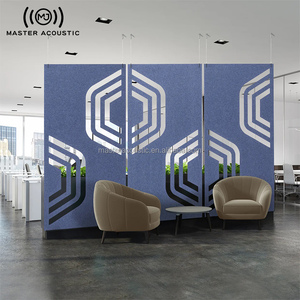 Paravent pliable insonorisé et imperméable MJ Master Acoustic Water Bubble, pour l'extérieur/l'intérieur, en polyester laminé aiguilleté - Product Image 2