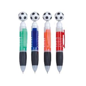 नवीनता रोलर बॉल पेन प्लास्टिक प्रचार ballpoint कलम के साथ फुटबॉल आकार टिप - Product Image 3