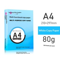 Papel de Copia de Color Blanco Grueso de 500 Hojas A4 80gsm, Papel Bond de Color para Impresión de Documentos Oficiales y Contratos Formales de Empresa