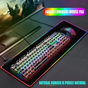 Alfombrilla de Ratón LED RGB Sy45, Alfombrilla de Goma Antideslizante para Ratón, Alfombrilla de Escritorio para Computadora, Alfombrilla de Juego para PC - Product Image 2