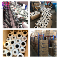 Accessoires de fil à coudre de filament de polyester à faible élasticité
