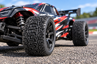 Pneus en caoutchouc RCXAZ 68x28mm 1/10 pour voiture RC, pneus de course sur route, sans roues, pour ARRMA HSP Traxxas
