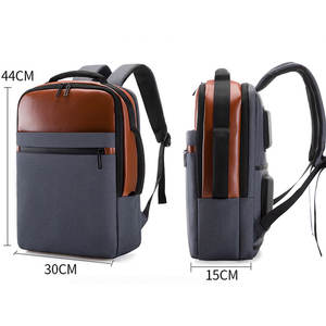 Sac à dos pour ordinateur portable de voyage personnalisé, sac pour ordinateur portable d'affaires, port de charge USB, sac à dos pour ordinateur portable imperméable, sac à dos pour femmes et hommes - Product Image 2