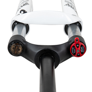 <span class=keywords><strong>Fourche</strong></span> avant de vélo à suspension pneumatique en aluminium JOYSUN de haute qualité, <span class=keywords><strong>26</strong></span>, 27,5, 29 pouces, débattement de 120 mm, mécanique, pour vélos de route - Product Image 3