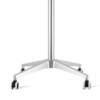 Support de sol métallique 2-en-1 à double bras pour tablette et ordinateur portable – Vente en gros