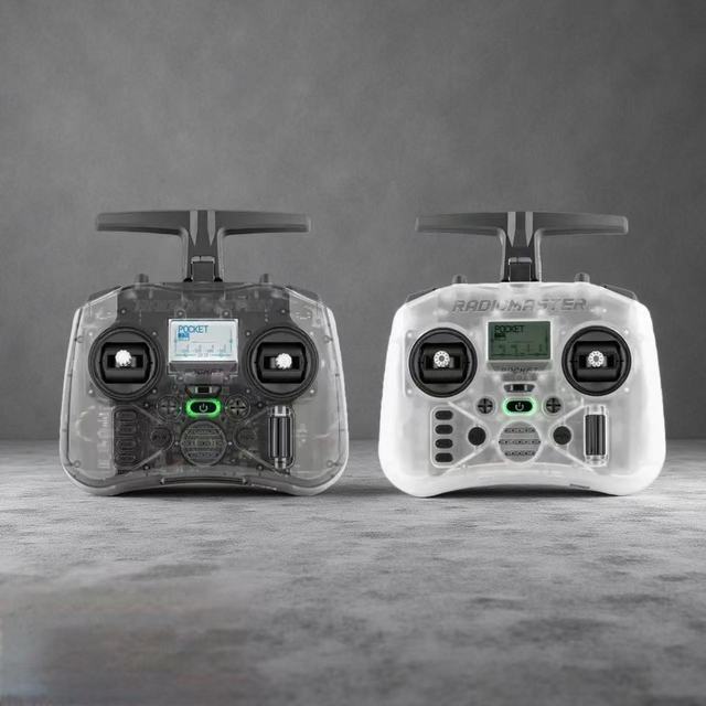 FPV Controllers Radiomaster Pocket ELRS 2.4GHz  Portable Foldable Pocket Radio Remote Control for Fpv Drone Racing Car
