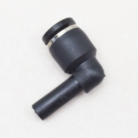 Bouchon de tuyau pneumatique PLJ, type ovale 6 mm, raccords à connexion rapide, coude à brancher, connecteur à filetage, connecteur pneumatique