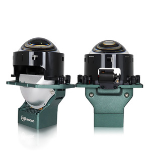 QideWin K101 Lens <b>LED</b> <b>Headlights</b> Dual Lens High Low Beam Integrated General Car 9-36V HD Auto Lighting - Product Image 4