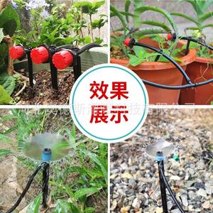 Kit d'irrigation par micro-pulvérisation 40m avec tuyau PVC à raccord fileté, système d'arrosage goutte à goutte pour économie d'eau, idéal pour plantes en pot et horticulture - Product Image 2