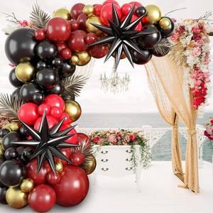 Globos Negros con Forma <span class=keywords><strong>de</strong></span> Gota <span class=keywords><strong>de</strong></span> Agua <span class=keywords><strong>para</strong></span> Fiestas <span class=keywords><strong>de</strong></span> Cumpleaños, Baby Shower, <span class=keywords><strong>Bodas</strong></span>, Aniversarios, Guirnalda <span class=keywords><strong>de</strong></span> Globos Rojos y Negros - Product Image 1