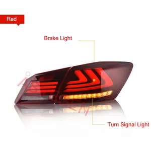 New design Auto parts tail lamp Fits For Honda Accord 9th generation tail light 2014-2016 Modified Assembly