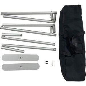 ฉากหลังผ้าสำหรับงานแต่งงาน ดีไซน์โค้งงอ สำหรับตกแต่งร้านค้าปลีก - Product Image 5