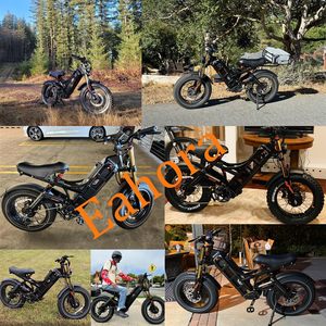 Ultimate Off-road Fat Tire Electric Bike 250W Peak Moped Style Ebike For Hunting Fishing All Terrain Ruggedized <b>Power</b> Bike - Product Image 2