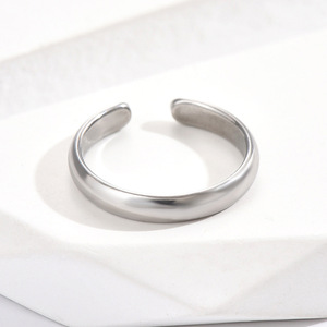 Anillos de Dedo Ajustables de Acero Inoxidable con Baño de Oro de 18K Certificado, Resistentes al Agua y al Deslustre, Estilo Boho para Bodas, Playa y Verano para Mujer - Product Image 3