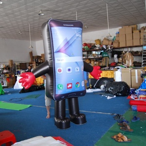 KeepFuns - Mascota Inflable <span class=keywords><strong>Gigante</strong></span> Personalizada para Teléfono Inteligente, Teléfono Móvil Inflable Grande para Promoción de Marcas de Telecomunicaciones y Exhibición en Eventos - Product Image 2