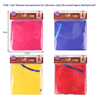 Tablier de Peinture Artistique Imperméable pour Adultes Keep Smiling, Coloré, 3 Poches, Sans Manches, pour la Peinture et la Poterie