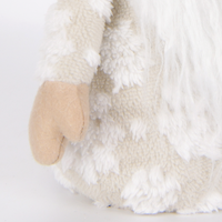 Tables à prix avantageux, gnomes professionnels, elfes en peluche, décorations de Noël blanches