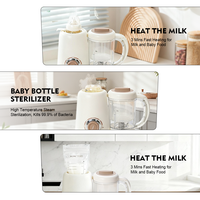 Produits pour bébés : chauffe-biberons, hachoir à aliments pour bébés, cuiseur, mixeur, machine à vapeur, robot culinaire pour bébés, préparateurs de repas pour bébés