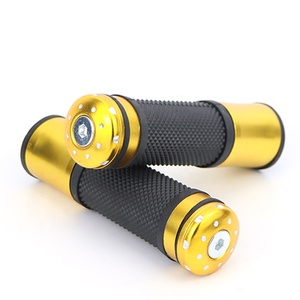 Phổ Cổ Điển 7/8 ''22 Mm CNC Xe Máy Tay Cầm <span class=keywords><strong>Grip</strong></span> Cao Su Xử Lý <span class=keywords><strong>Grip</strong></span> Bìa Cho Xe Máy - Product Image 3