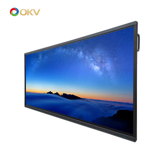 หน้าจอแสดงผล 5K UHD พร้อมฟังก์ชัน AI ระบบจดจำท่าทาง หน้าจอสัมผัสแบบอินฟราเรด สมาร์ทบอร์ดแบบอินเทอร์แอคทีฟสำหรับห้องเรียน - Product Image 3