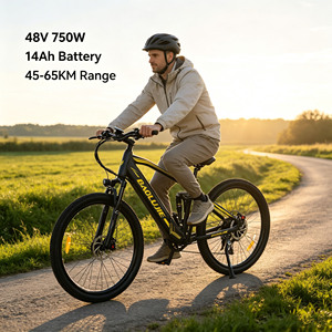 Bicicleta Eléctrica de Montaña de 29 Pulgadas, 750W, Neumáticos Anchos, 48V, Largo Alcance, 45KM/H, DS-2903, Disponible en la UE - Product Image 4