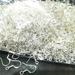 S925 Sterling Silver Ear <b>Hooks</b> Round Geometric For <b>Earring</b> Making Jewelry Findings - Product Image 5