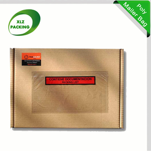 Nhà Máy Bán Buôn Dhl Trong Suốt Gói Nhựa Đóng Gói Danh Sách Phong Bì & A4 Danh Sách Đóng Gói Cho Vận Chuyển - Product Image 2