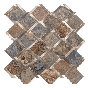 Phong cách châu âu dễ dàng cài đặt backsplash PVC Gạch Mosaic antifouling đặc biệt hình lục giác Peel và Stick Mosaic - Product Image 5