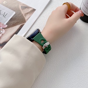 Bracelets en caoutchouc pour montre intelligente en silicone sport d'usine 20mm 22mm pour <span class=keywords><strong>Samsung</strong></span> <span class=keywords><strong>Gear</strong></span> 2 Galaxy Watch 4 <span class=keywords><strong>3</strong></span> Men - Product Image 5