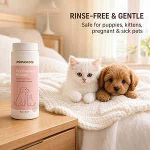 <span class=keywords><strong>Poudre</strong></span> de nettoyage à sec pour animaux de compagnie, douce, sans eau, pour le toilettage, déodorant, anti-démangeaisons, <span class=keywords><strong>anti-puces</strong></span> pour chiens et chats - Product Image 4