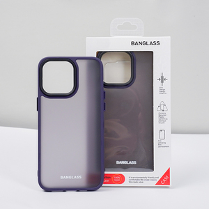 BANGLASS étui de <span class=keywords><strong>t</strong></span>éléphone portable anti-chute surround complet avec sensation de haute qualité <span class=keywords><strong>coque</strong></span> de protection <span class=keywords><strong>pour</strong></span> Iphone 16 15promax 14plus 13pro - Product Image 1