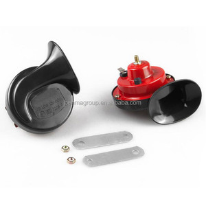Produttori all'ingrosso 2 pezzi corno di lumaca universale per auto <span class=keywords><strong>moto</strong></span> modificato 12V corno elettrico bicolore alto e basso - Product Image 4