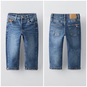 Nouveau design, printemps, automne, pantalons denim pour enfants, pantalons jeans décontractés pour adolescents et garçons - Product Image 4