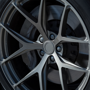 Cerchi in Lega Forgiati Monoblocco Concavi LEATOUR 5x112 per BMW e <span class=keywords><strong>AUDI</strong></span> E <span class=keywords><strong>TRON</strong></span>, 17 18 19 20 21 Pollici, Grigio - Product Image 3