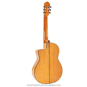 กีตาร์ฟลาเมงโกแบบคัทอะเวย์ พร้อมปิ๊กอัพ Fishman PSY-301 คุณภาพสูง หน้าไม้สปรูซ ผลิตด้วยมือจากสเปน กีตาร์คลาสสิก - Product Image 3