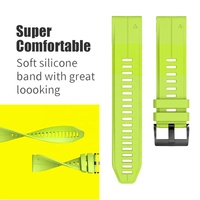 Bracelet en silicone pour Garmin Fenix 7X 7 Pro Solar 6X 6 Sapphire 5 5X Plus 3 3HR Epix, bracelet de montre à fixation rapide, accessoires pour montre connectée