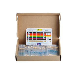 300 600 1460 PCS/lot 1/4W résistance 1% 30 types chaque valeur résistance à Film métallique Kit d'assortiment résistances 100R 1K 47K 10K 100K <span class=keywords><strong>4K7</strong></span> - Product Image 4