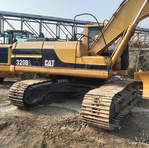 Excavatrice hydraulique d'occasion CAT320BL, CAT 320BL avec moteur et pompe d'origine pour travaux de construction - Product Image 1