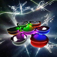 Lunettes lumineuses à LED Bar lumineux Night Club Cosplay pour Halloween Noël Pâques Prix d'usine Avantage