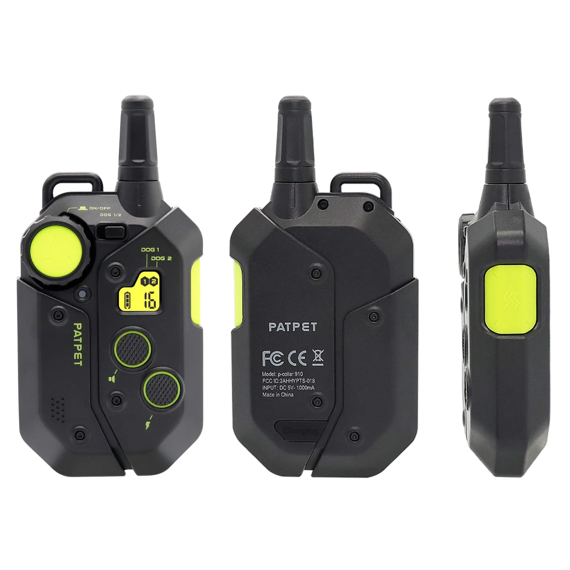 2023 new design Waterproof Electronic Remote Training Shock Collar for big dogs